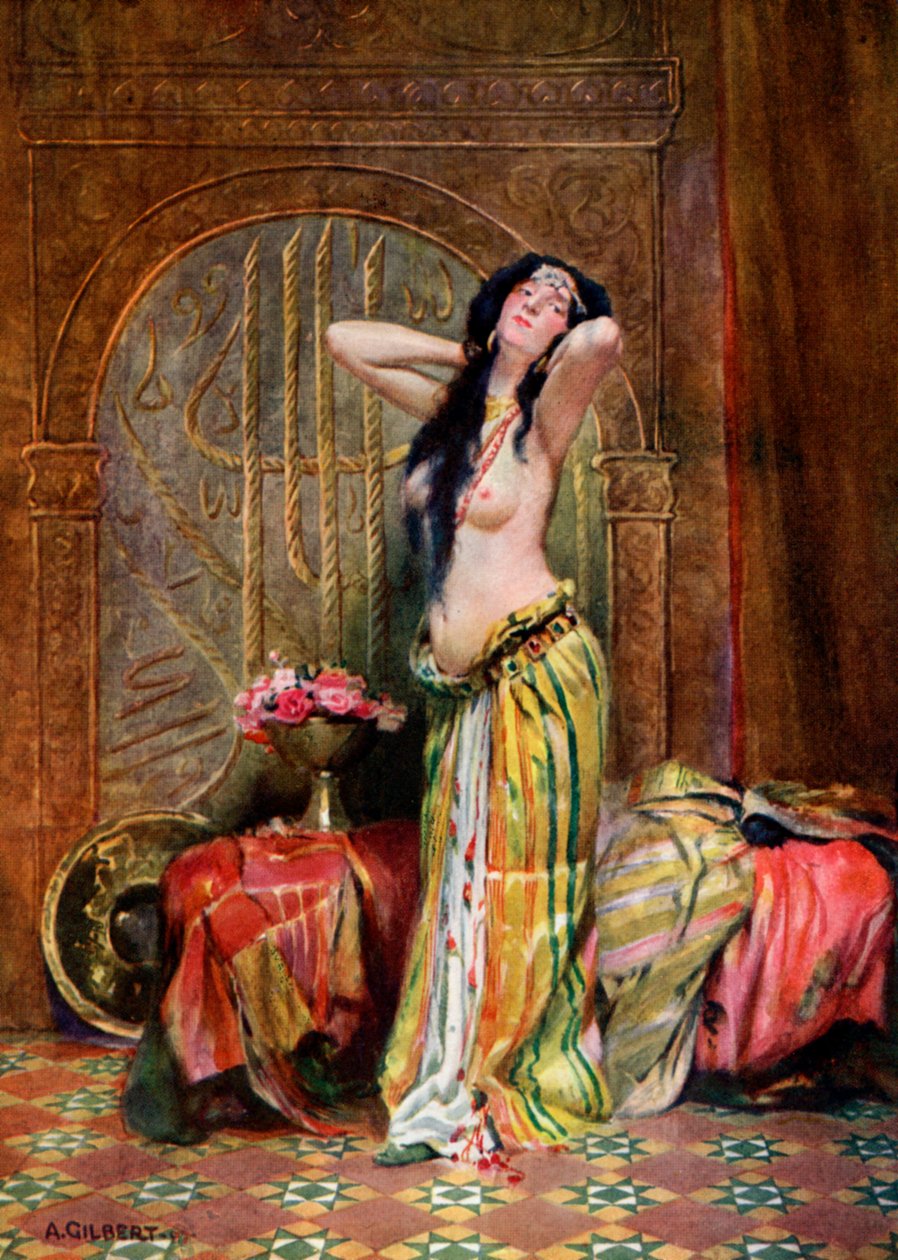 Fille orientale, 1908-1909 - Albert Gilbert