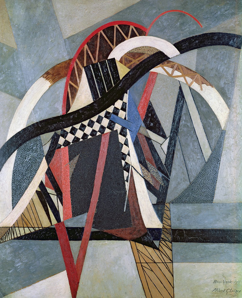 Pont de Brooklyn - Albert Gleizes