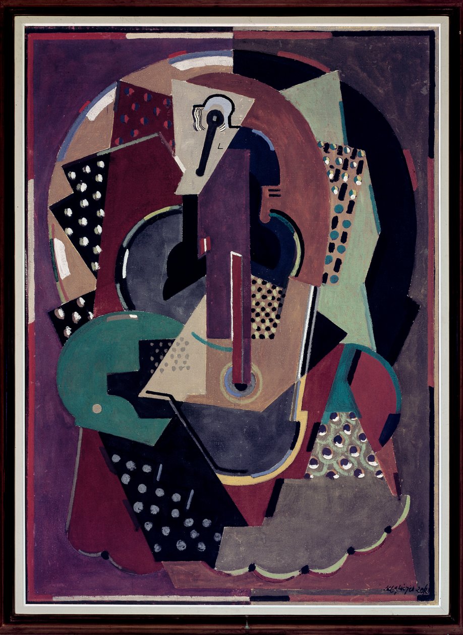 Composition (huile sur toile) - Albert Gleizes