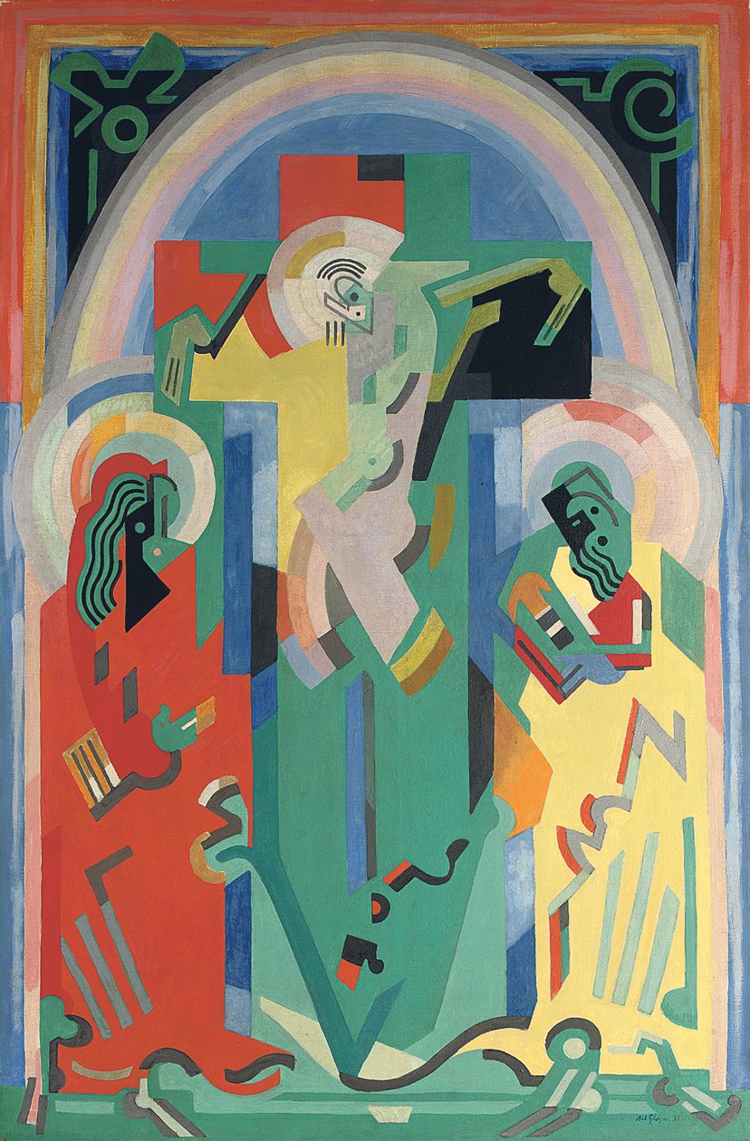 Crucifixion, vers 1935 (huile sur toile) - Albert Gleizes