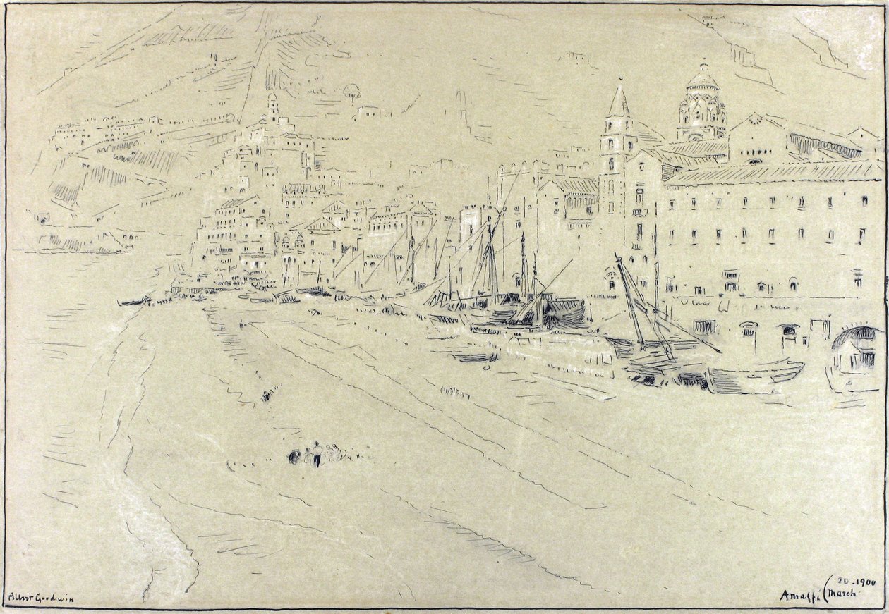 Amalfi - Albert Goodwin