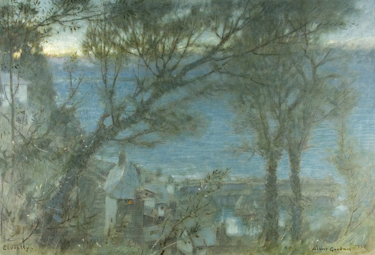 Clovelly - Albert Goodwin