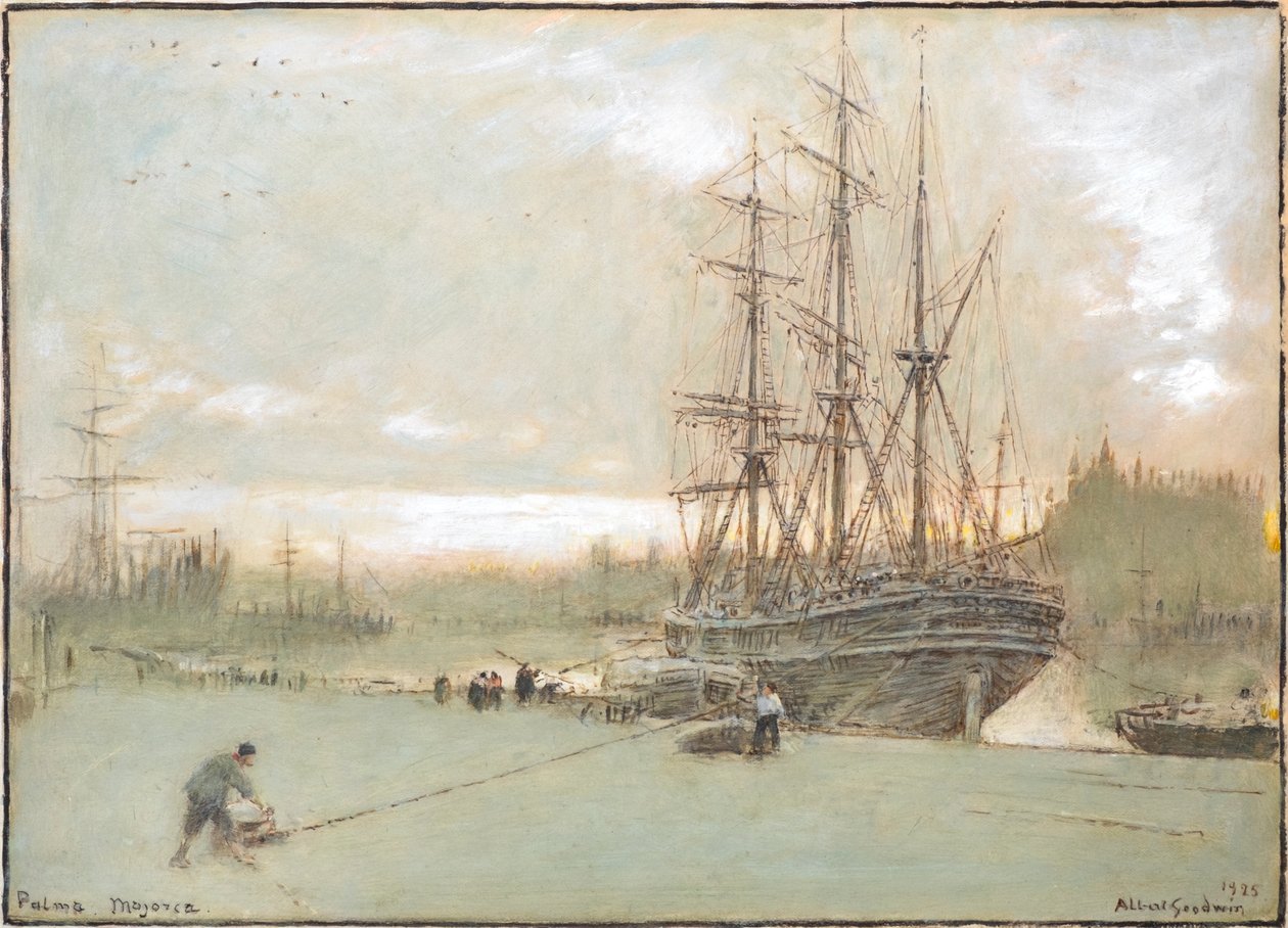 Palma, Majorque - Albert Goodwin