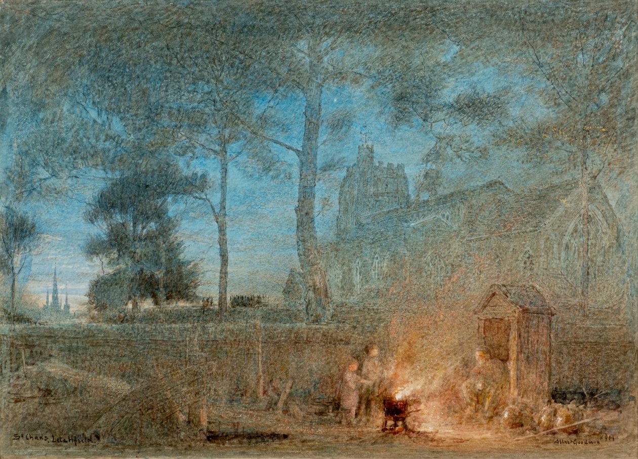 St Chads, Lichfield - Albert Goodwin