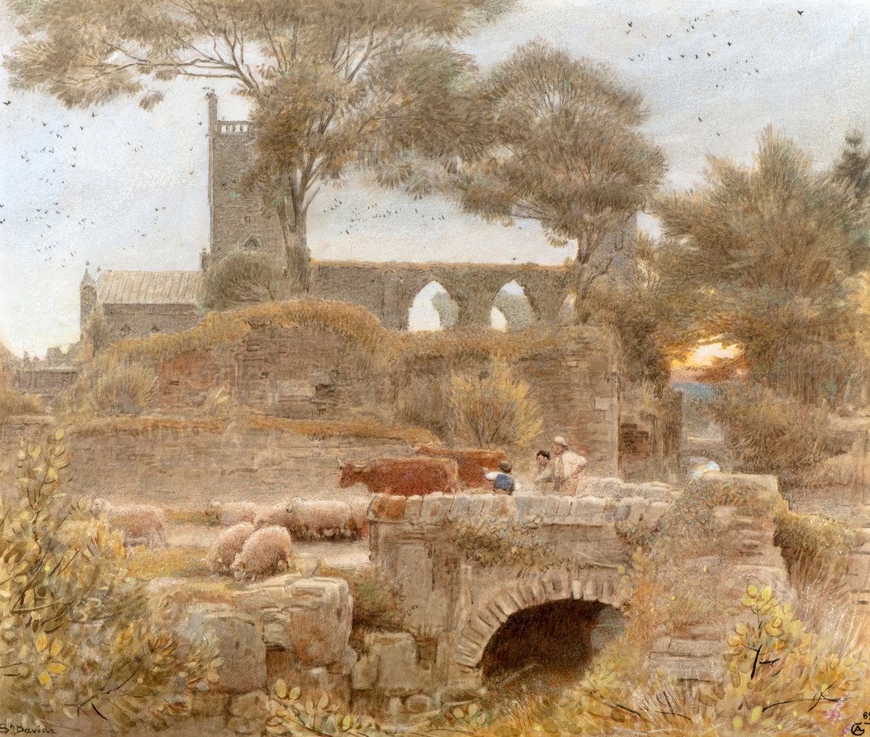 Saint David - Albert Goodwin