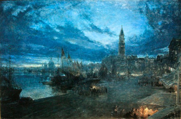 Venise depuis Riva Schiavoni - Albert Goodwin