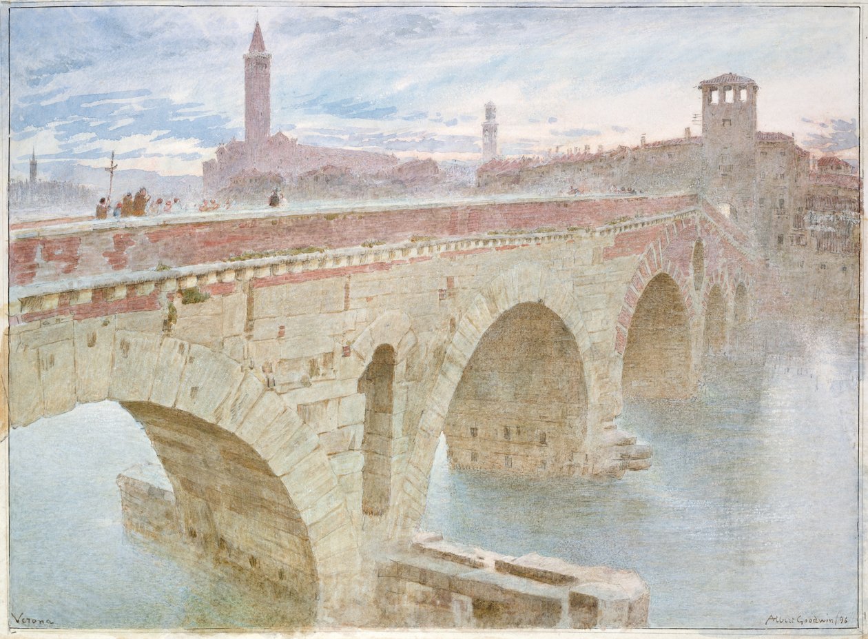 Vérone, 1896 - Albert Goodwin