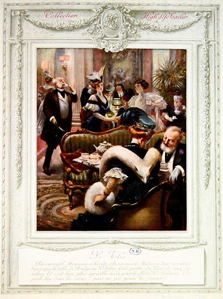 Le Thé, c.1910 - Albert Guillaume
