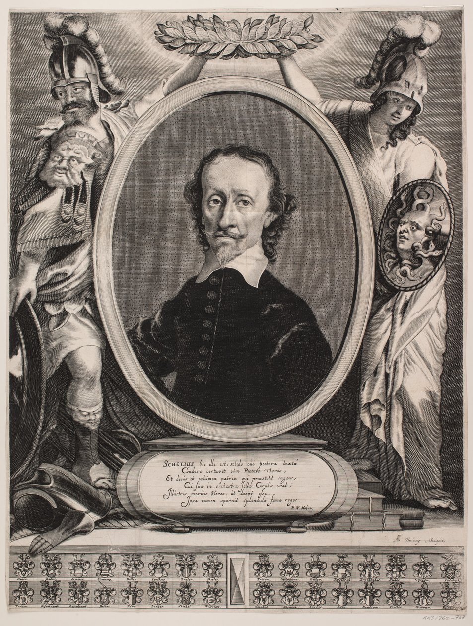 Christen Skeel. Feuille commémorative - Albert Haelwegh
