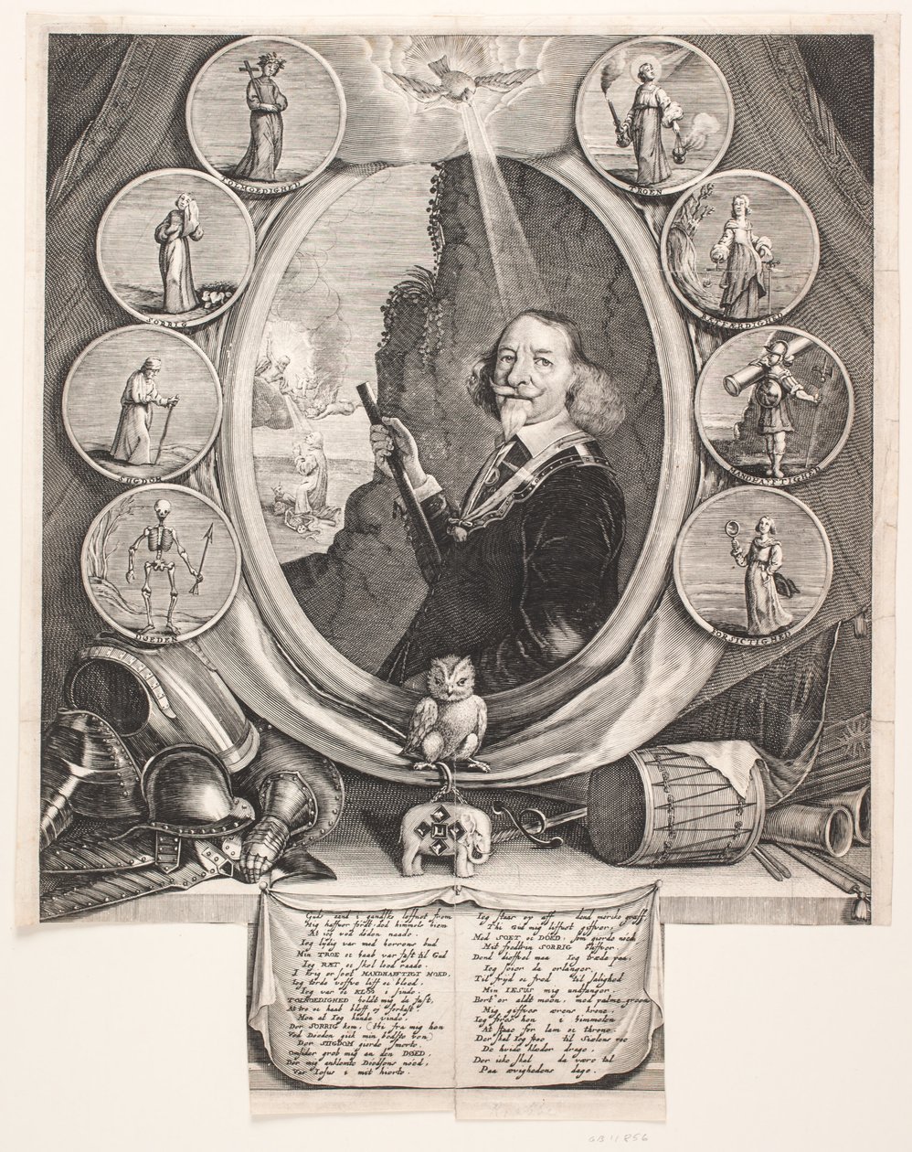Wentzel Rothkirch. Illustration pour sermon funèbre - Albert Haelwegh