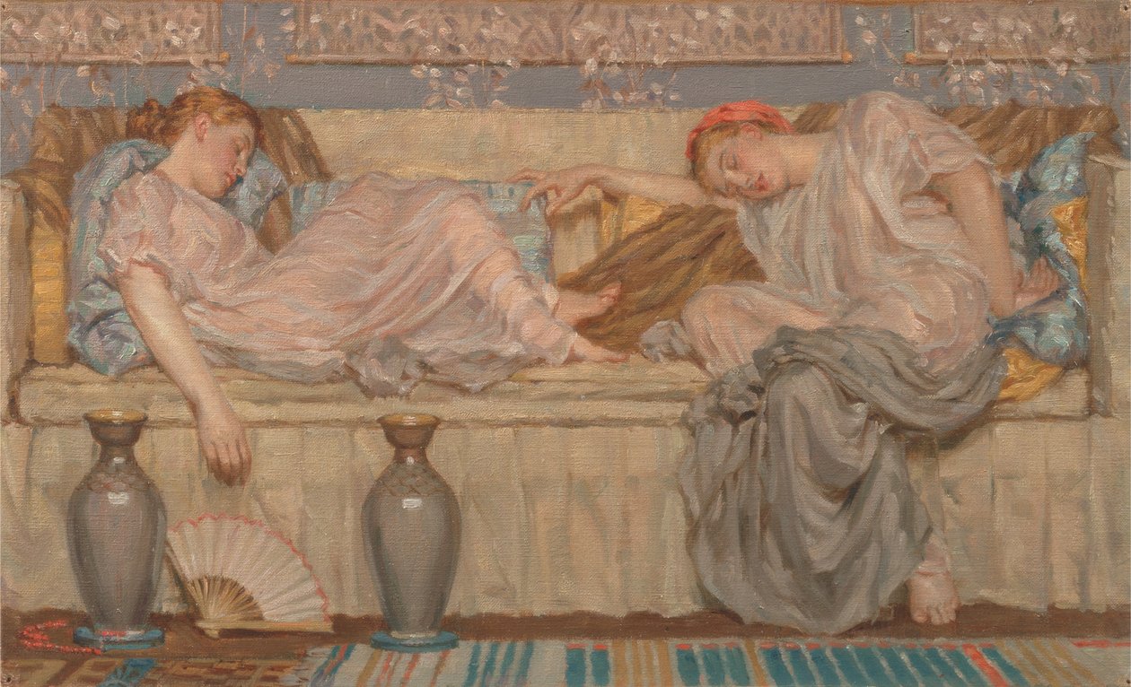 Perles (étude) - Albert Joseph Moore