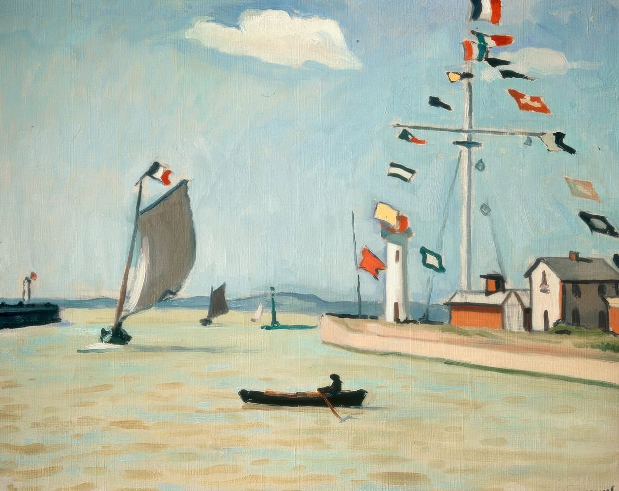 Le port de Honfleur - Albert Marquet