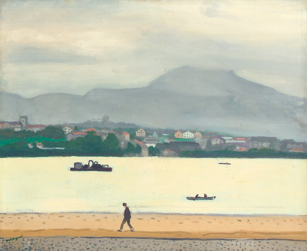 La Route, Hendaye - Albert Marquet