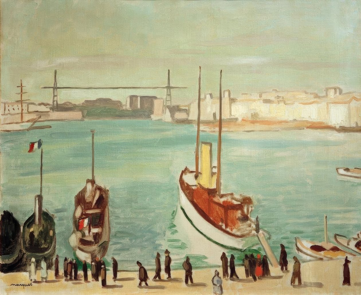 Le port de Marseille - Albert Marquet