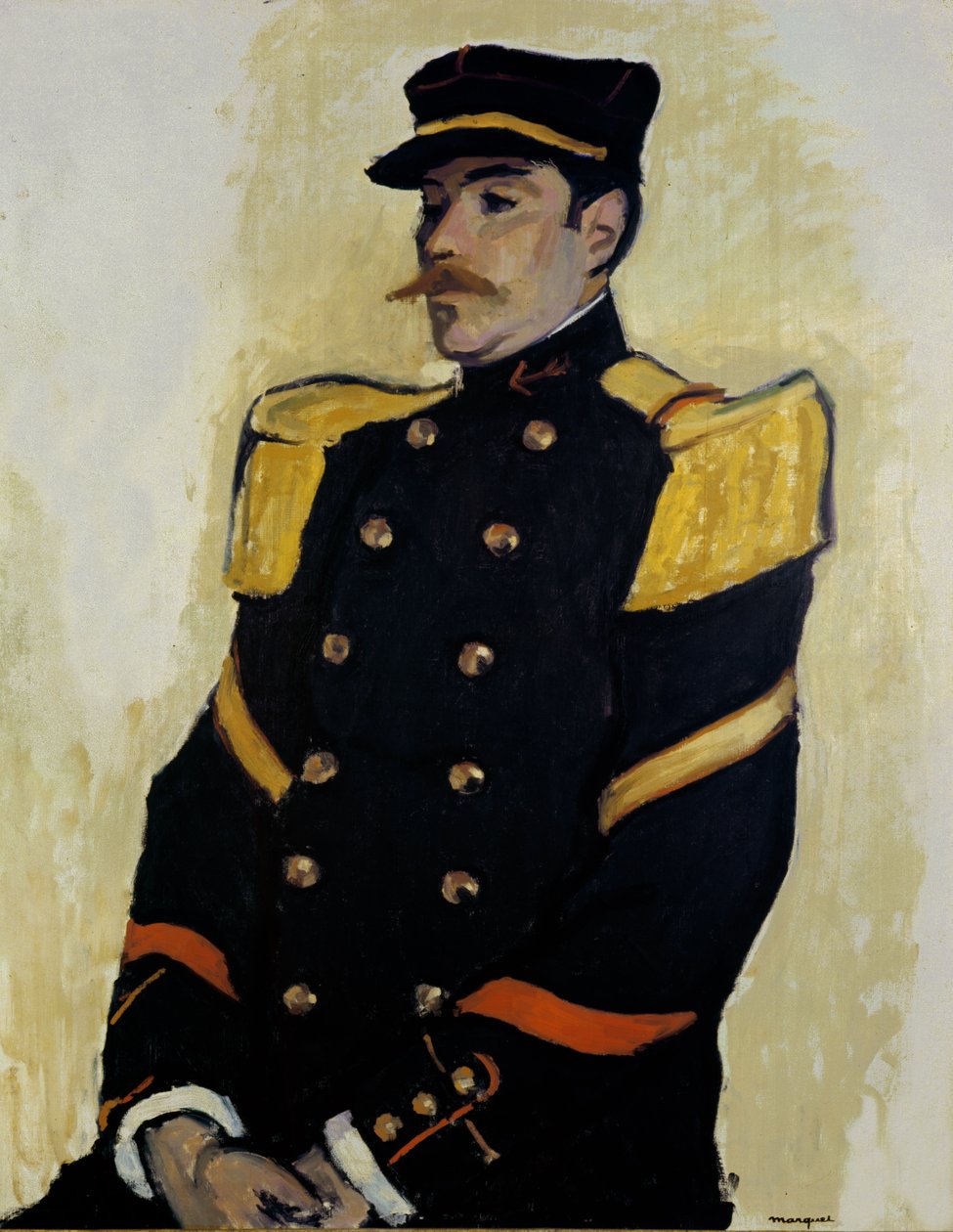Sergent du régiment colonial - Albert Marquet