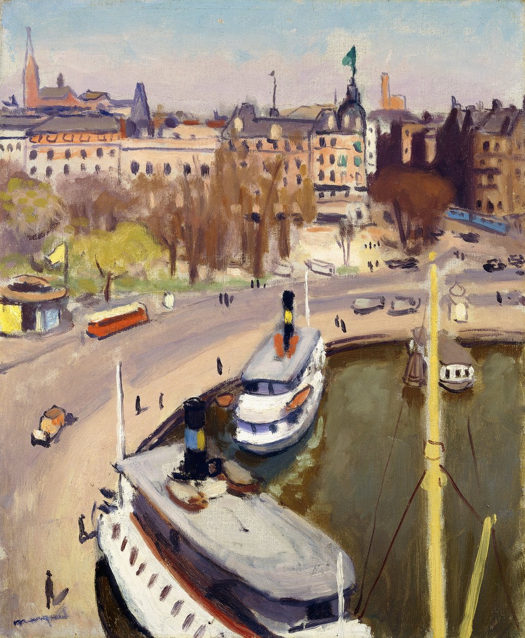 Le Port de Stockholm - Albert Marquet