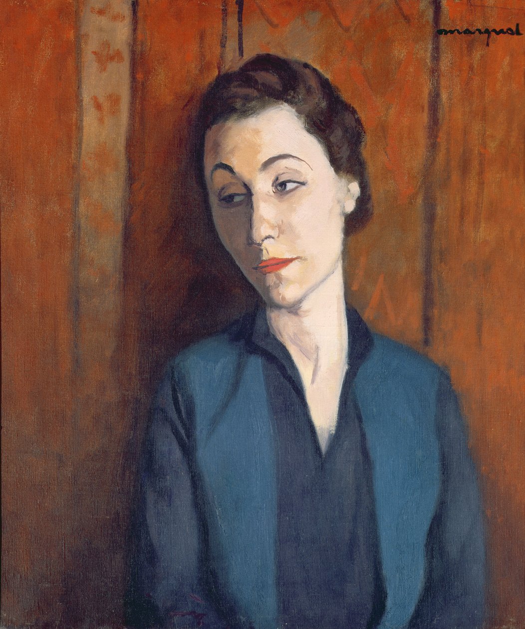La Femme en bleu - Albert Marquet