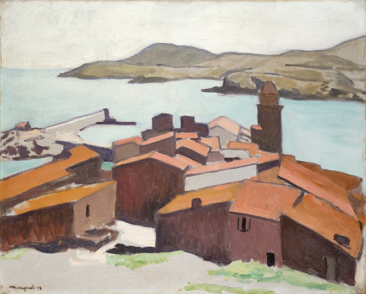 Vue de Collioure - Albert Marquet