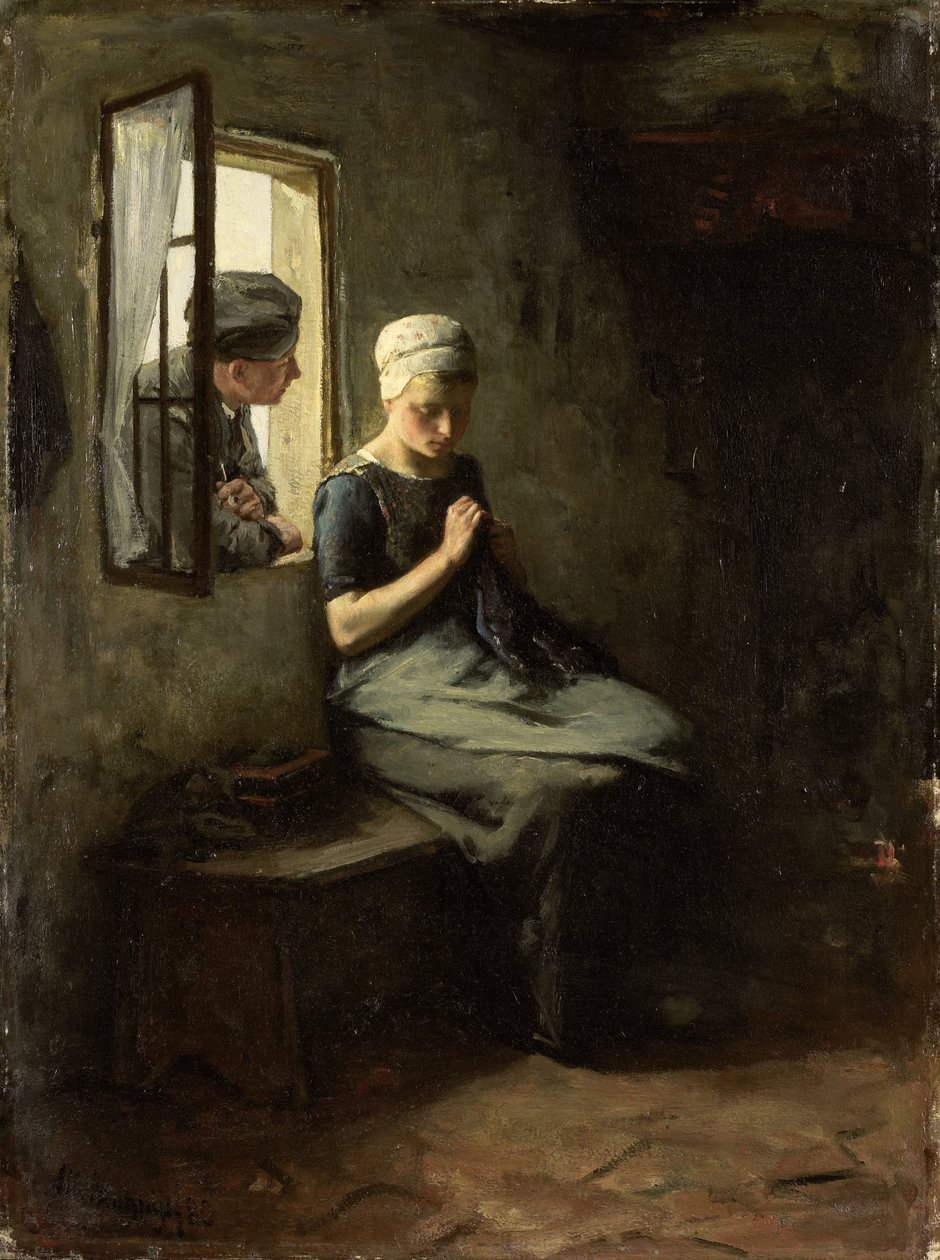 Vissersvrijage - Albert  Neuhuys