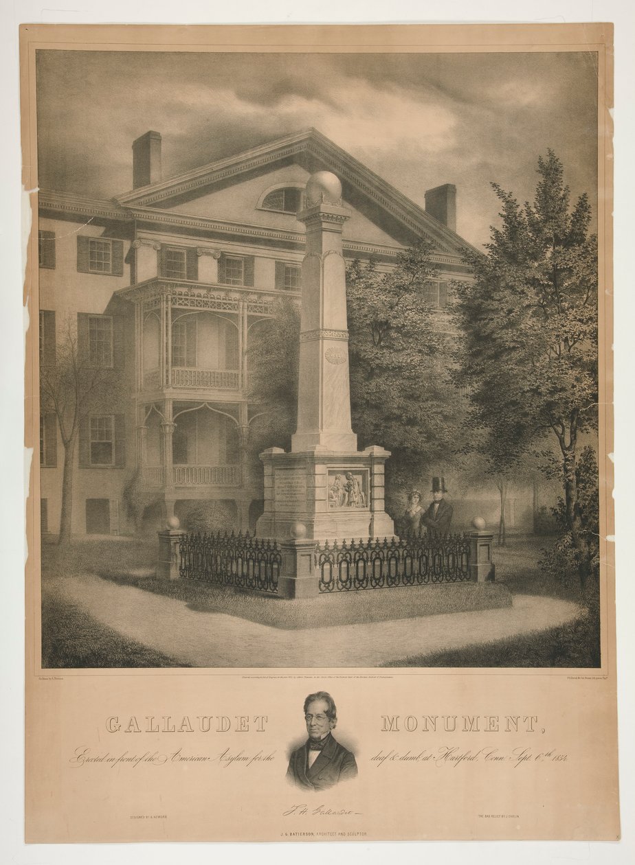 Monument Gallaudet - Albert Newsam