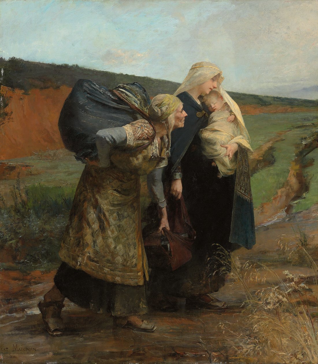 La Répudiée, 1882 - Albert Pierre Rene Maignan