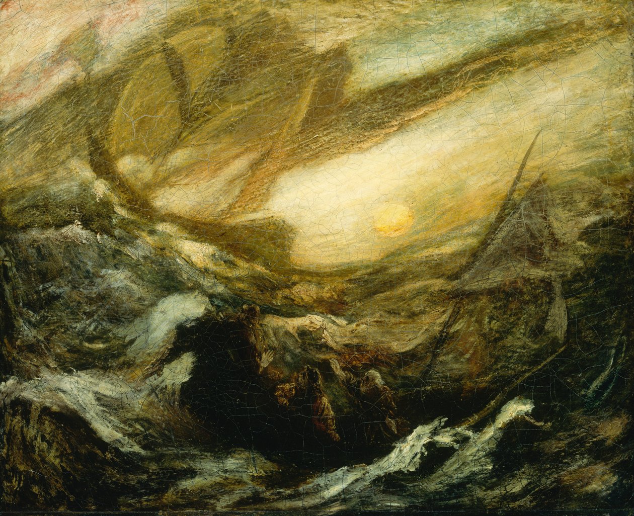 Le Hollandais volant, achevé en 1887 - Albert Pinkham Ryder