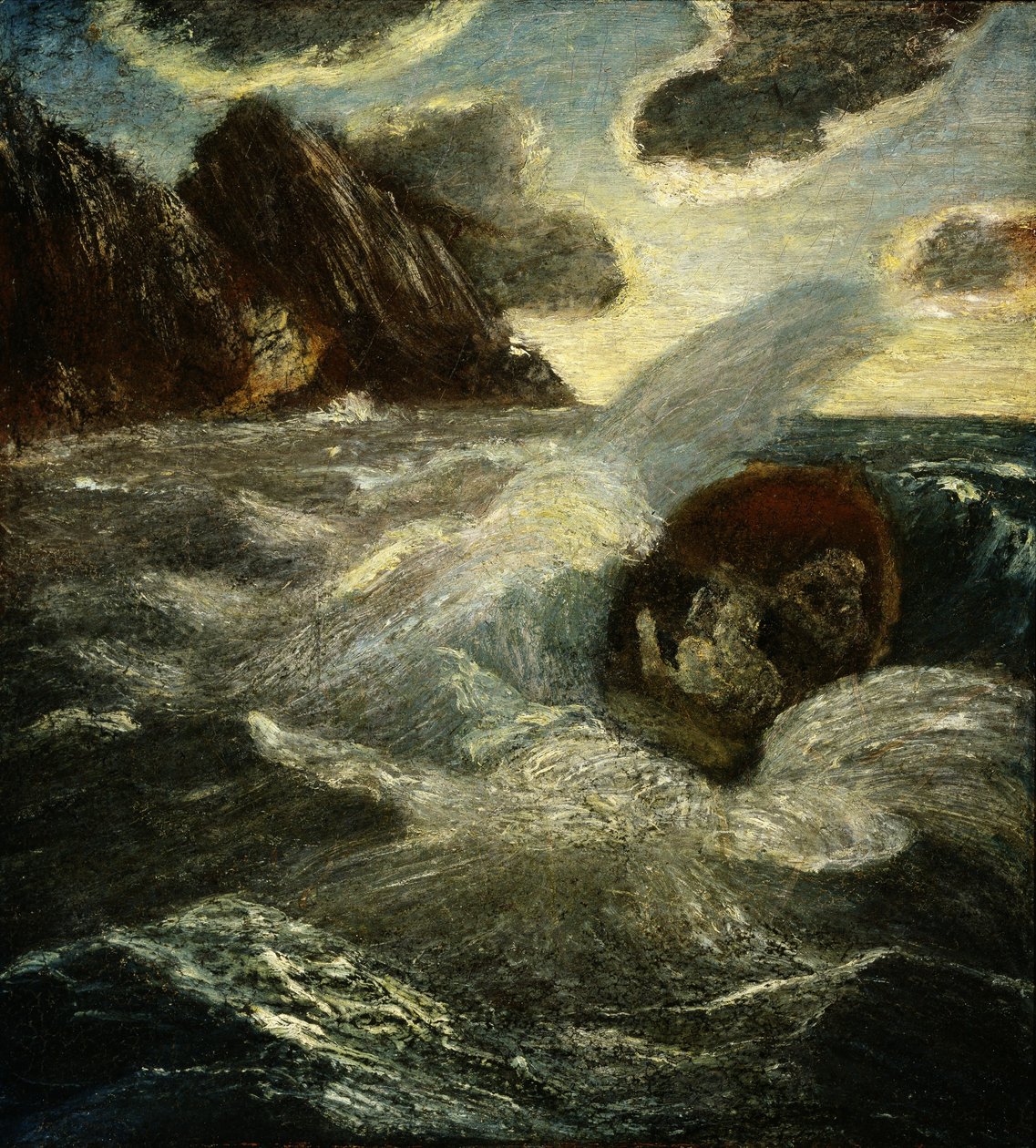 La fille du seigneur Ullin - Albert Pinkham Ryder
