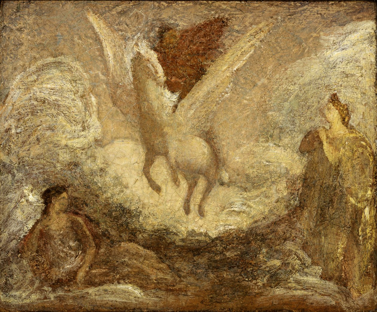 Pégase partant - Albert Pinkham Ryder