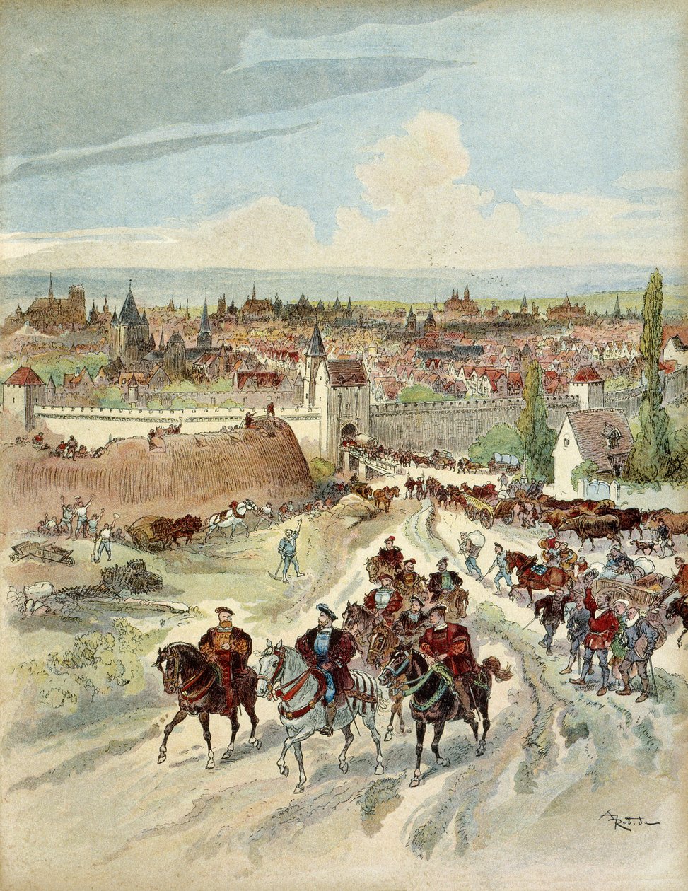 François Ier - Albert Robida