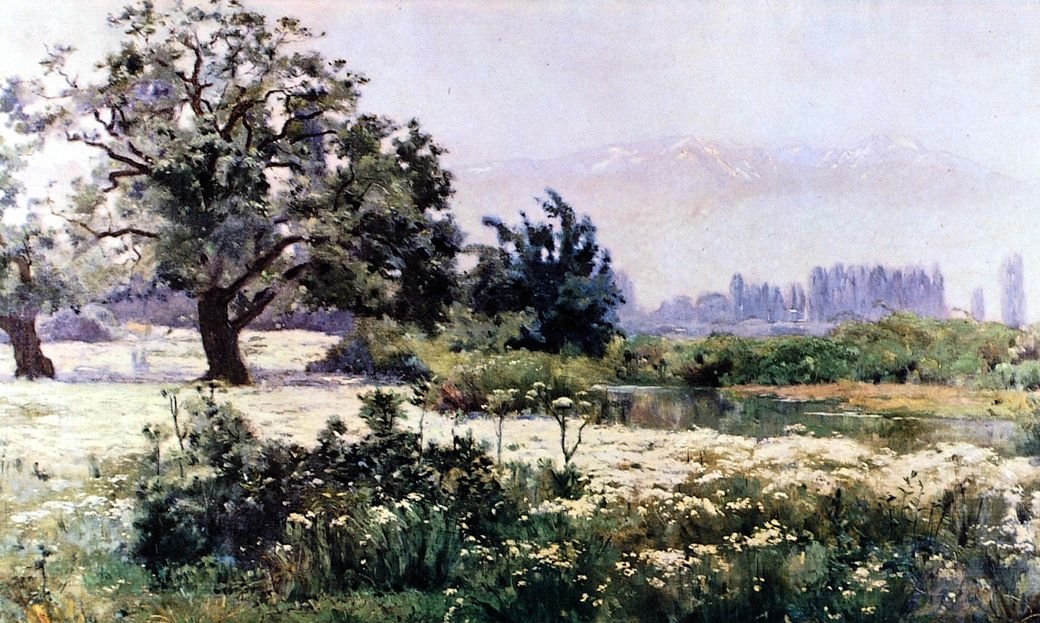 Manzanillas en fleur - Alberto Valenzuela Llanos