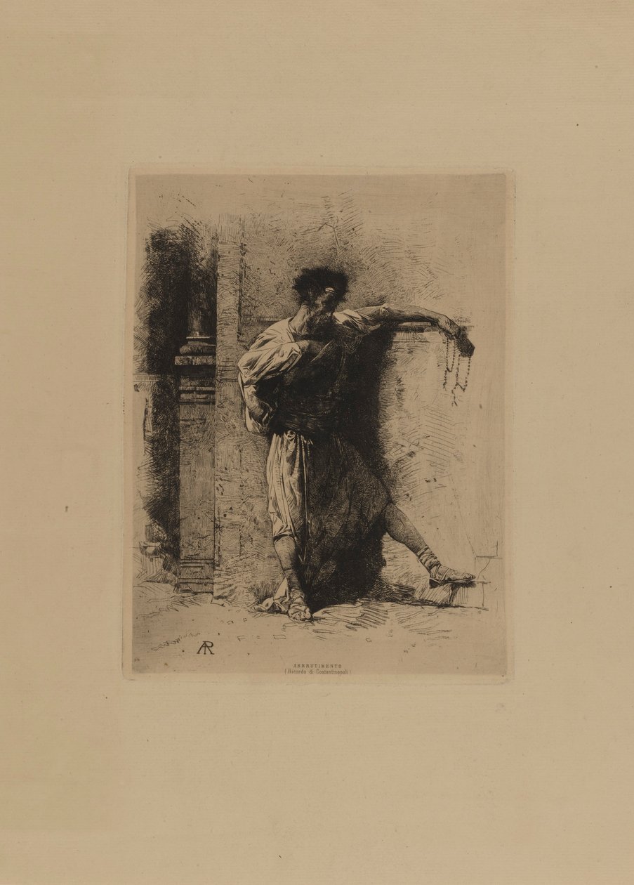 Destruction (Souvenir de Constantinople) - Alberto Pasini