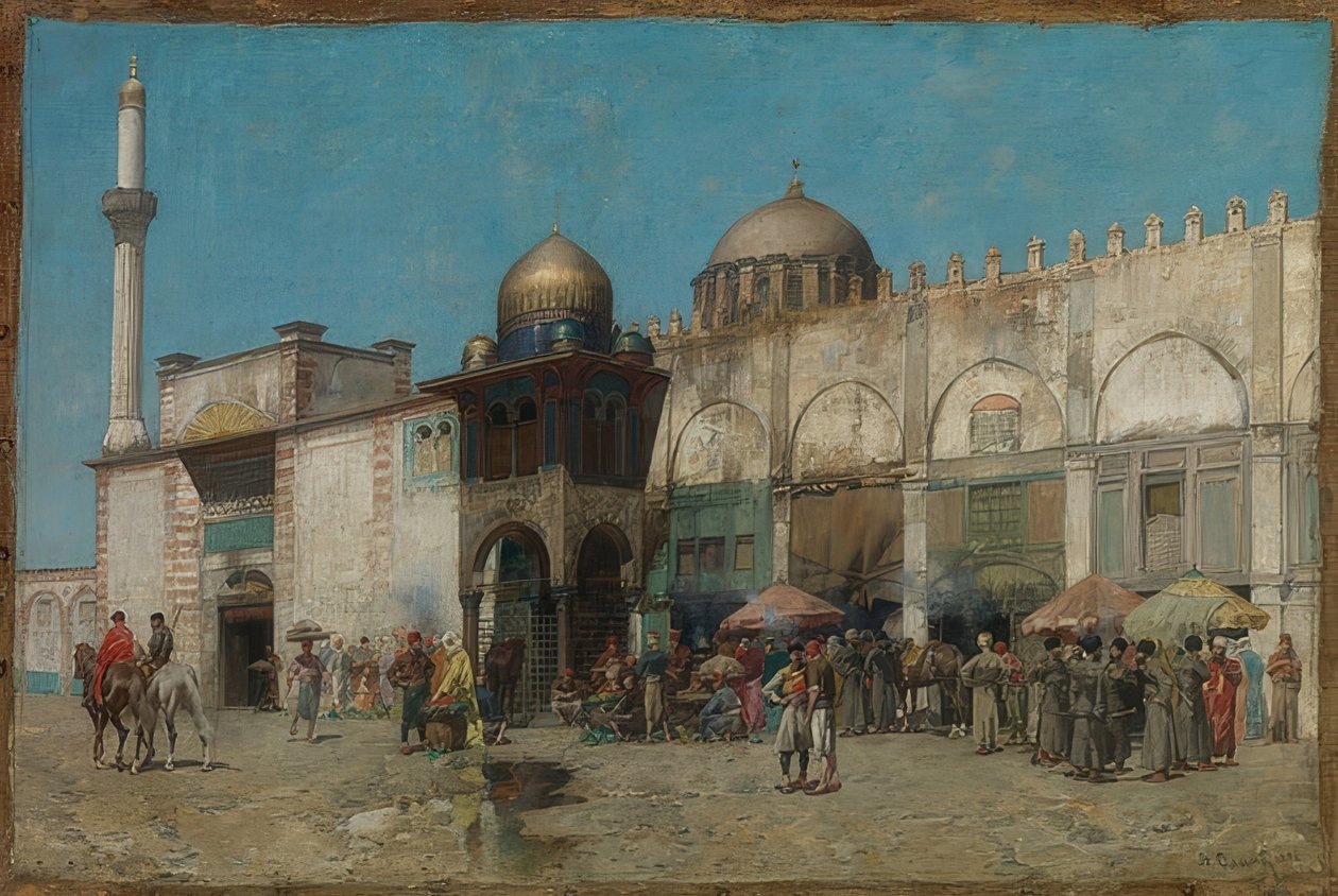 Une mosquée - Alberto Pasini