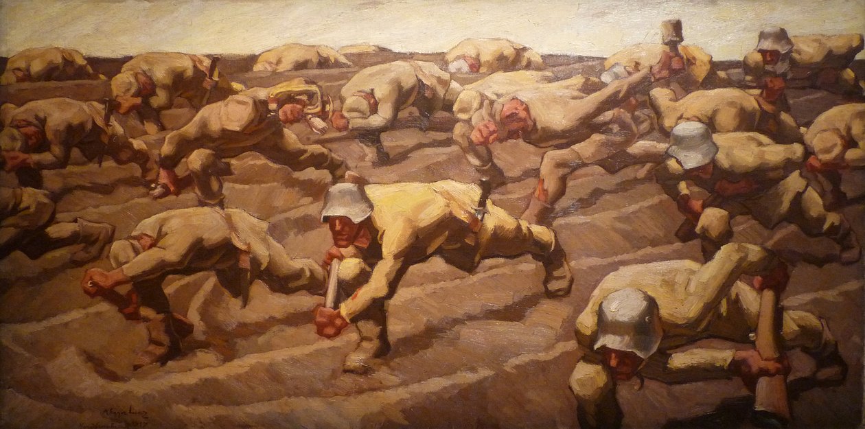 Nord de la France, 1917 - Albin Egger Lienz