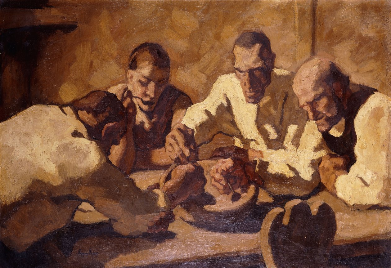 Le Repas - Albin Egger Lienz