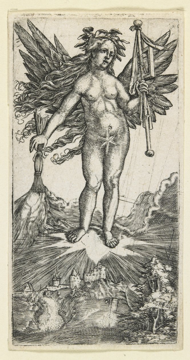 Figure allégorique, c. 1515-1518 - Albrecht Altdorfer