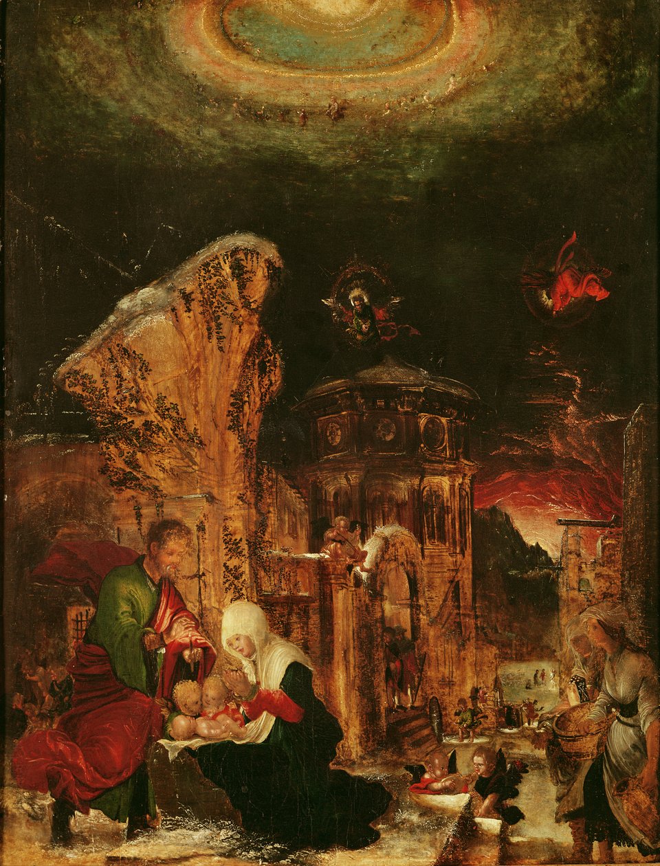 Naissance du Christ (Nuit Sainte), vers 1520-25 - Albrecht Altdorfer