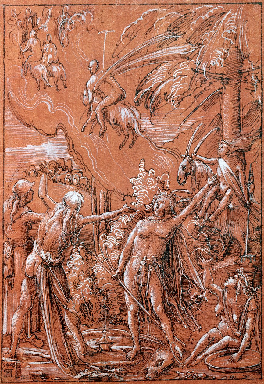 Départ pour le sabbat, 1506 - Albrecht Altdorfer