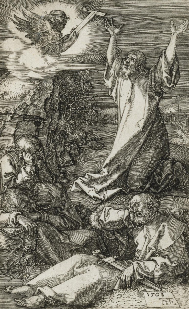 Christ au Mont des Oliviers - Albrecht Dürer