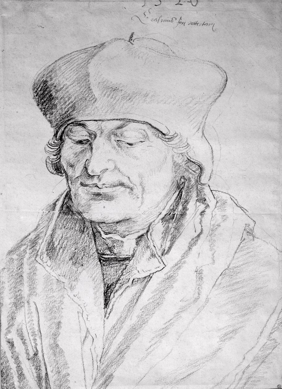Portrait de Desiderius Erasmus (1469-1536) 1520 - Albrecht Dürer