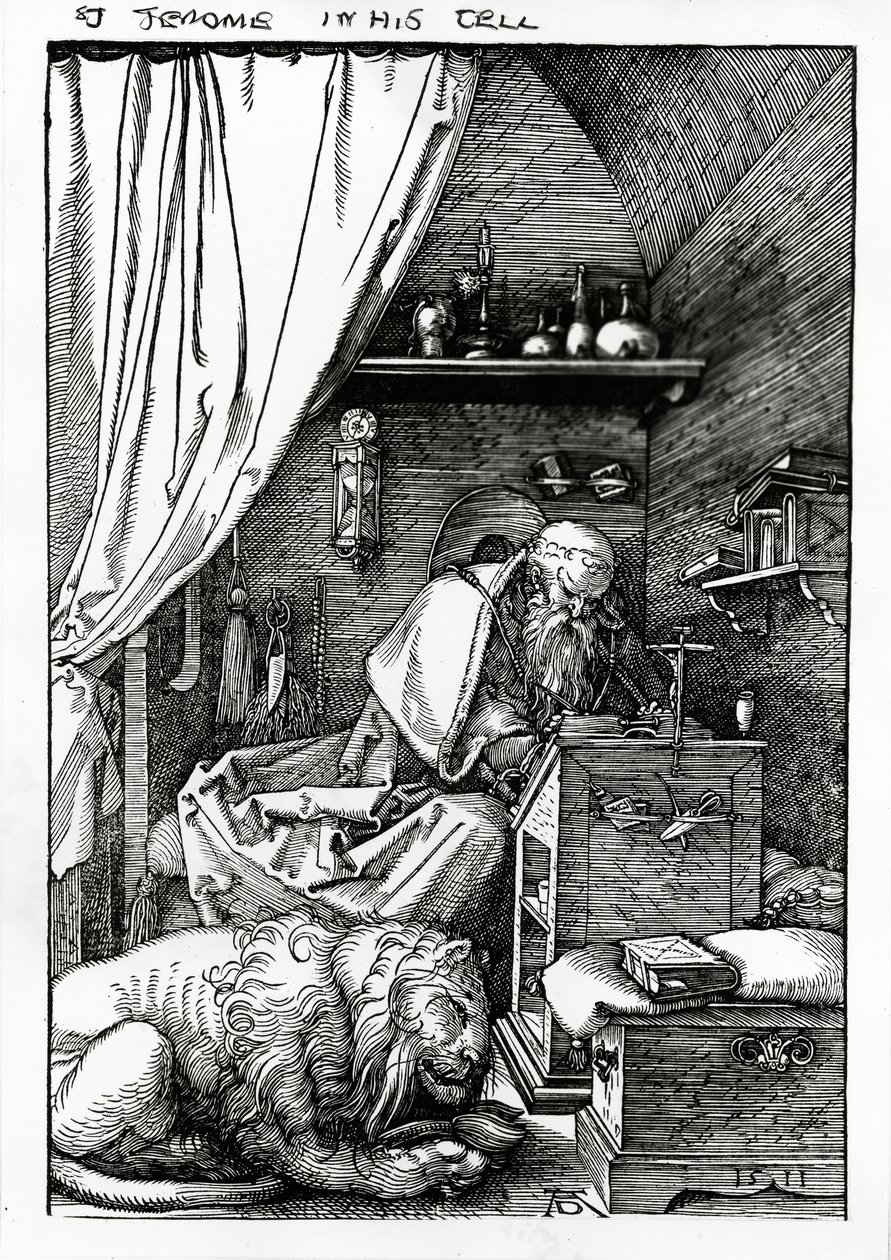 Saint Jérôme dans sa cellule, 1511 - Albrecht Dürer