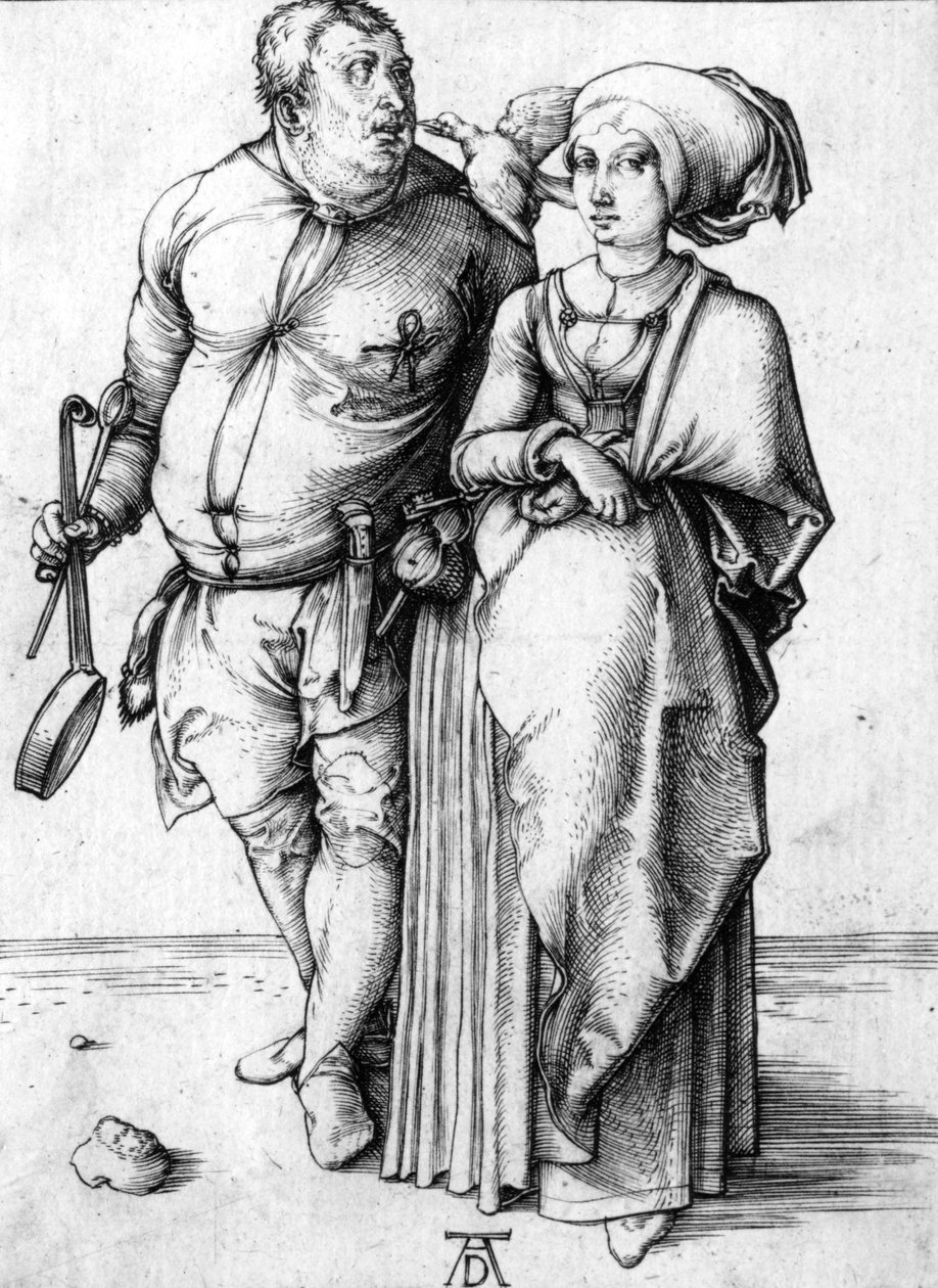 Le Cuisinier et sa femme - Albrecht Dürer