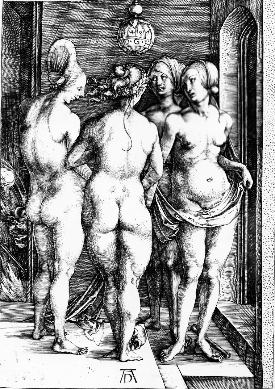 Les quatre sorcières, 1497 - Albrecht Dürer