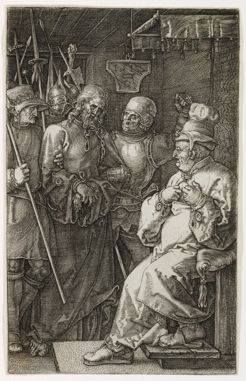 Christ devant Caïphe - Albrecht Dürer