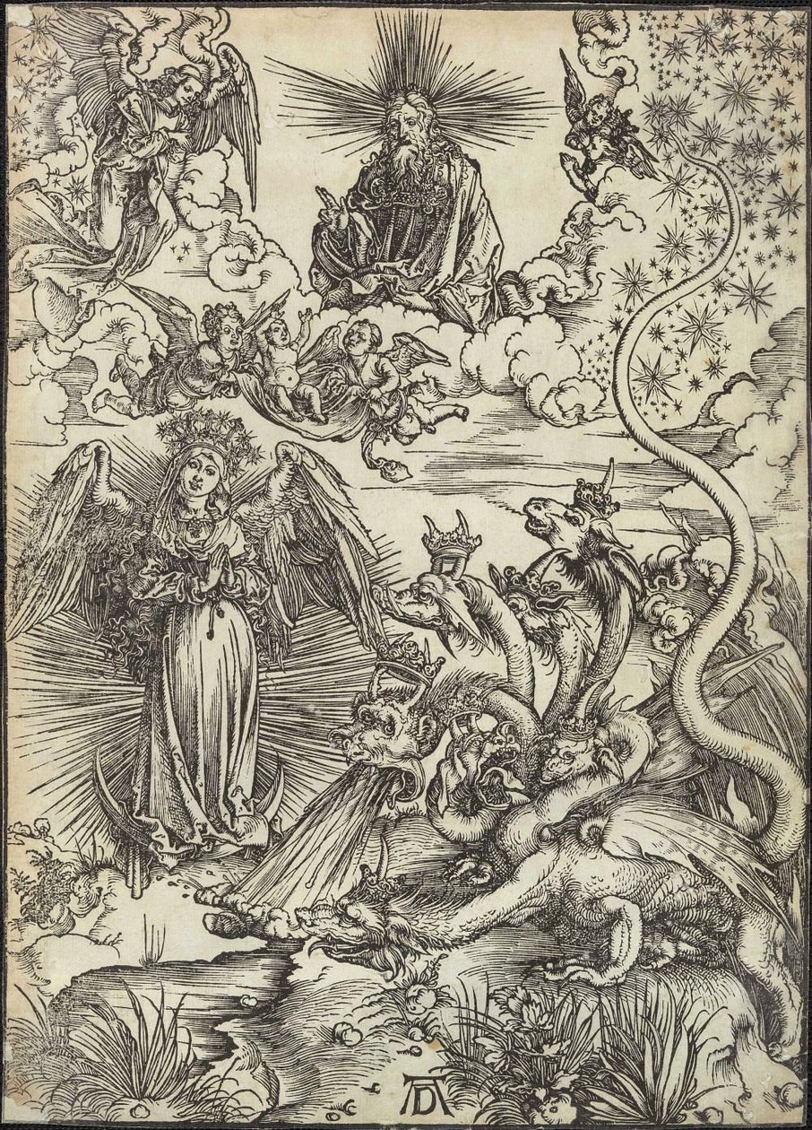 La femme vêtue de soleil - Albrecht Dürer