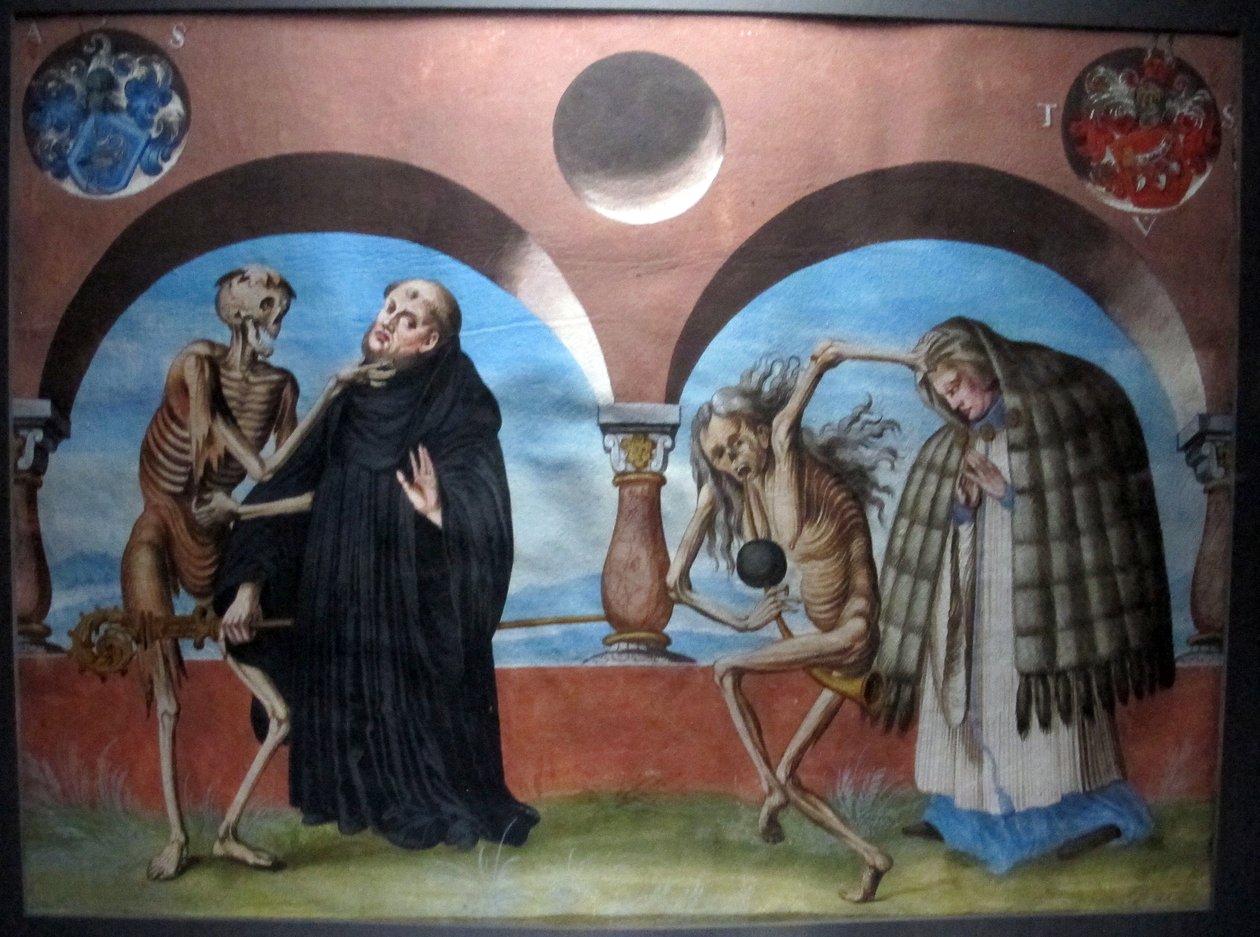 Copie de la Danse Macabre du cimetière dominicain de Berne - Albrecht Kauw