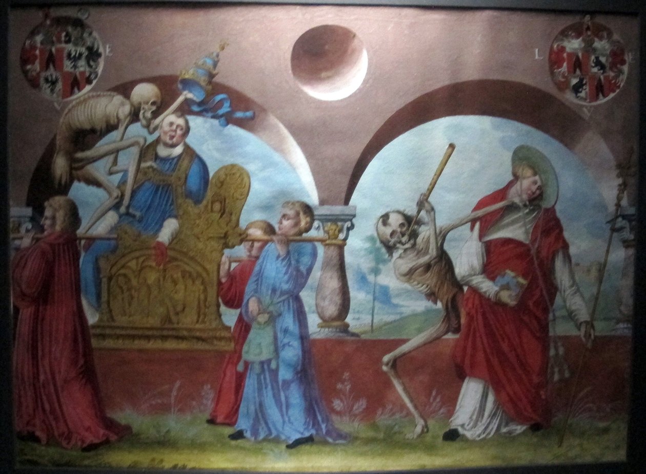 Copie de la perdue danse macabre de M. Manuel du cimetière dominicain de Berne (1512-20) - Albrecht Kauw