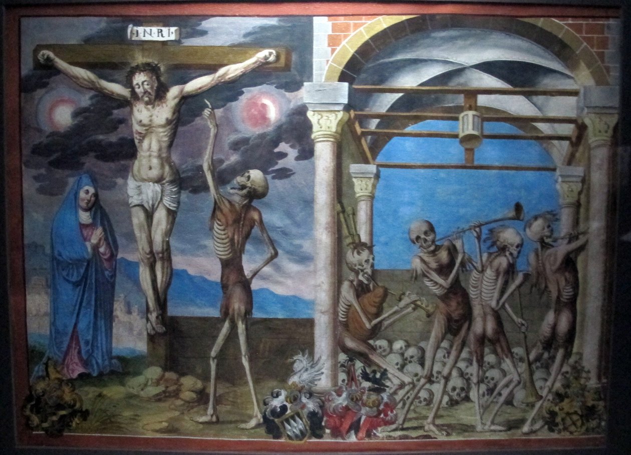 Copie de la perdue danse macabre de M. Manuel du cimetière dominicain de Berne (1512-20) - Albrecht Kauw