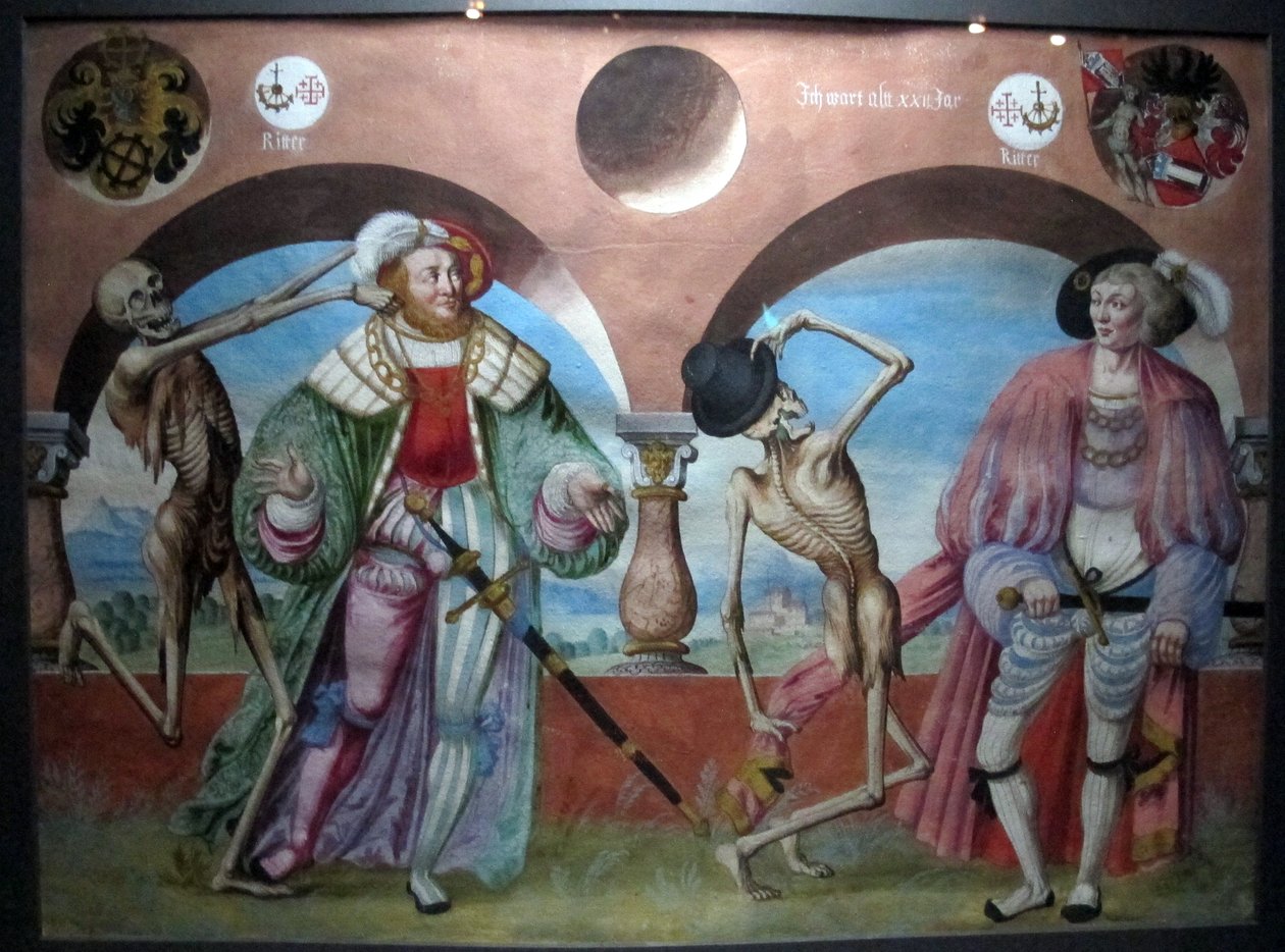 Copie de la perdue danse macabre de M. Manuel du cimetière dominicain de Berne (1512-20) - Albrecht Kauw