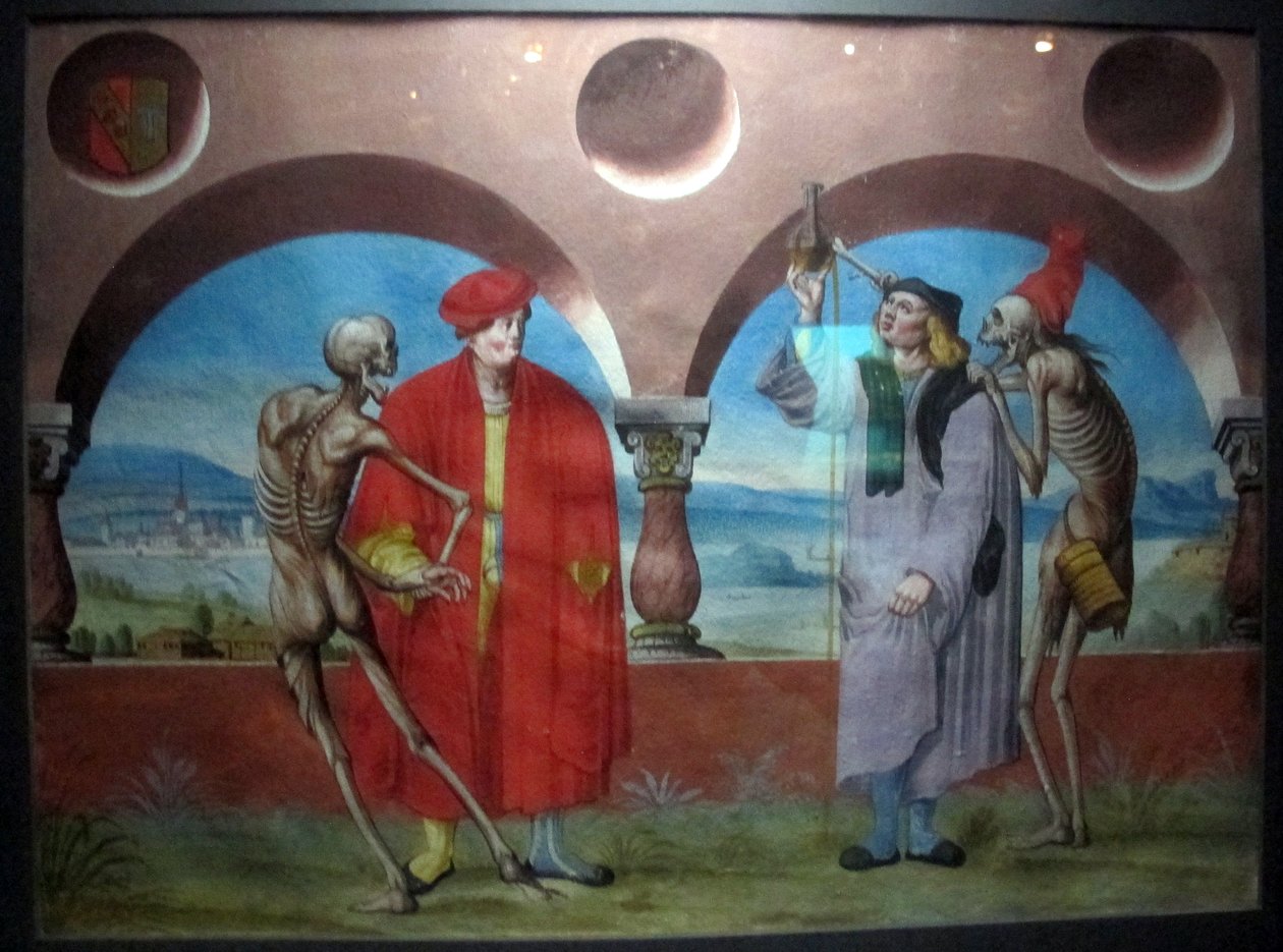 Copie de la danse macabre perdue de M. Manuel du cimetière dominicain de Berne (1512-20) - Albrecht Kauw