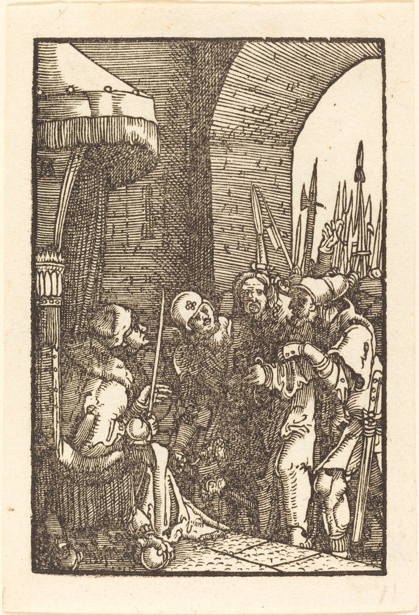 Le Christ devant Caïphe - Albrecht Altdorfer